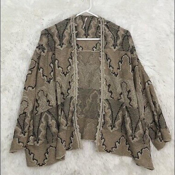 Free People Sweaters - Free People Butterfly Sleeve Kimono Cardigan Boxy